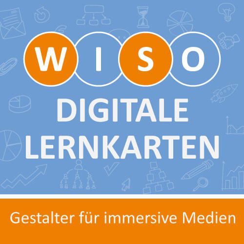 Gestalter für immersive Medien Wiso digital