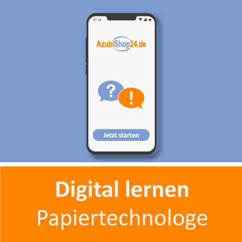 Papiertechnologe Lernkarten digital