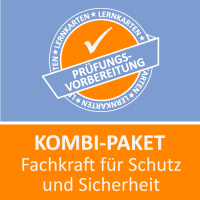 Kombi-Paket Fachkraft für Schutz und Sicherheit - Lernkarten