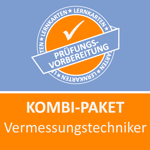 Kombi-Paket Vermessungstechniker - Lernkarten